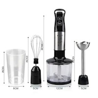 Batidora De Mano Y Batidora 4 En 1 Raf R368B De 800 W
